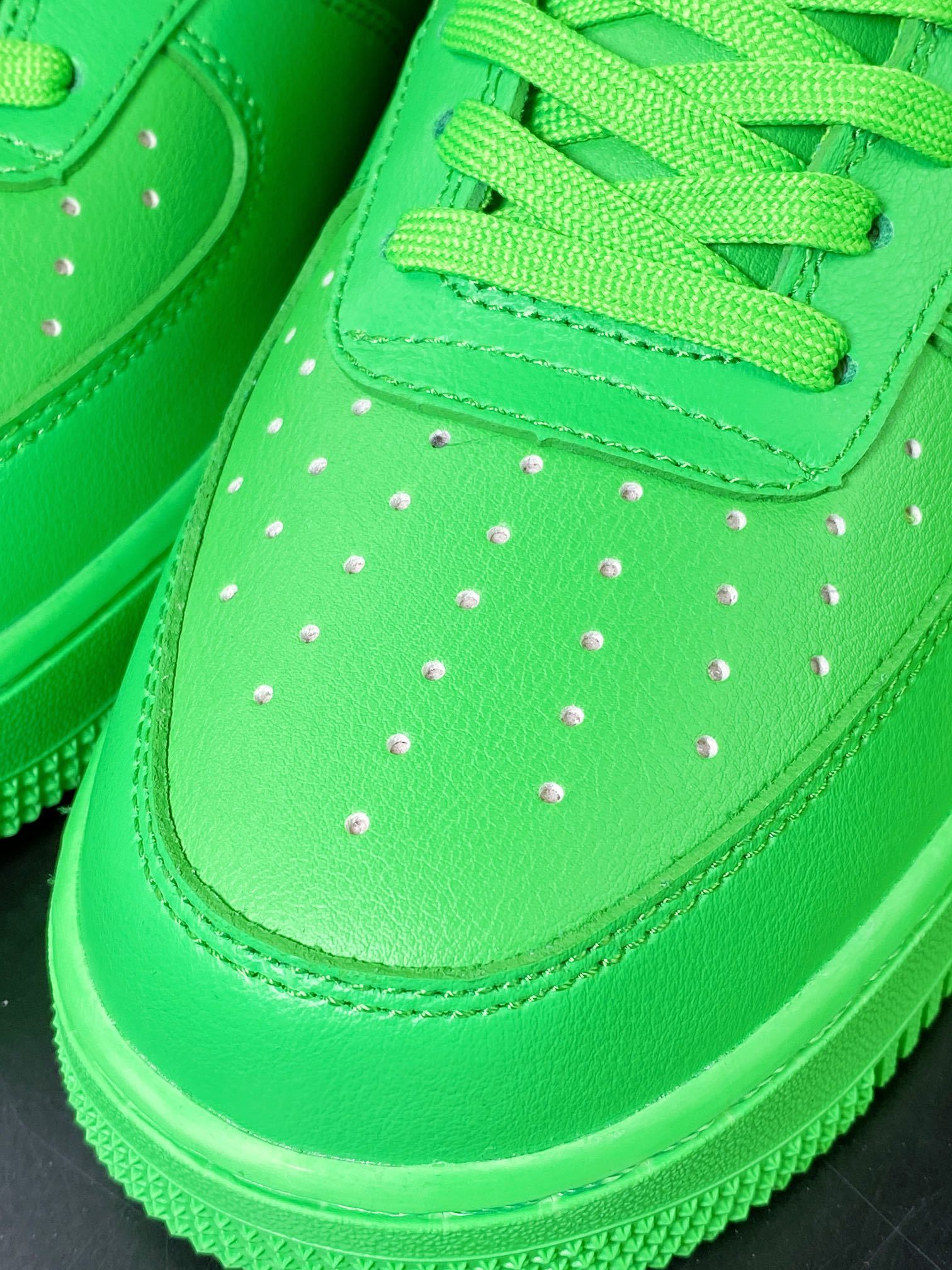 Nike OW Verde Claro com Prata Hook - Vista 6