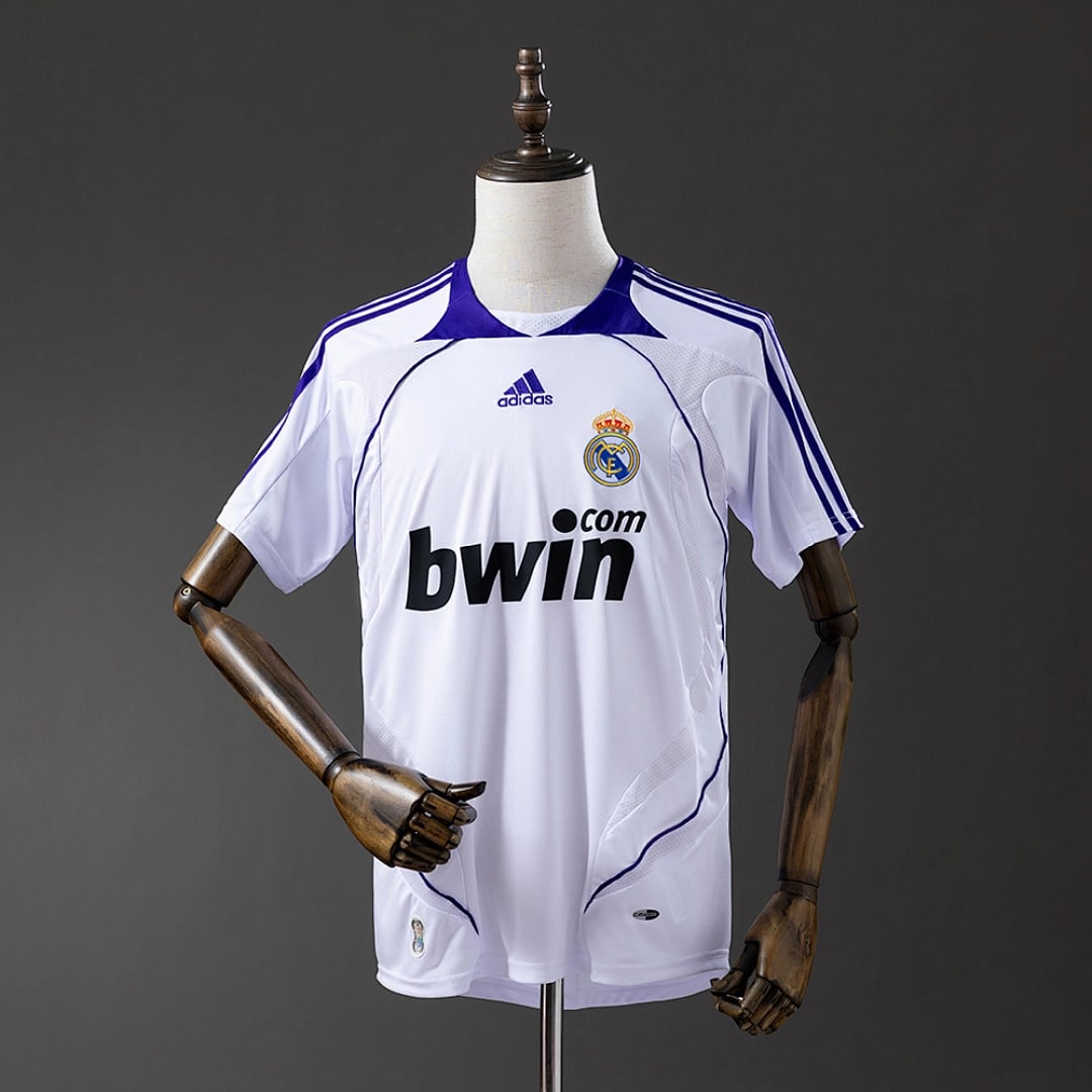 Camisola Principal do Real Madrid 2007/2008 (Retro) - Vista 1