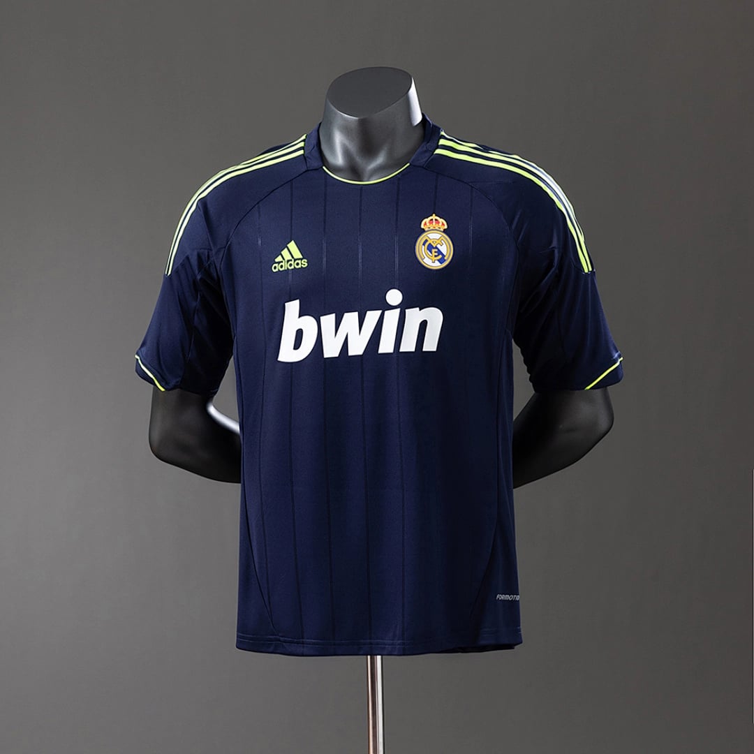 Camisola Alternativa do Real Madrid 2012/2013 (Retro, Versao Jogador) - Vista 1