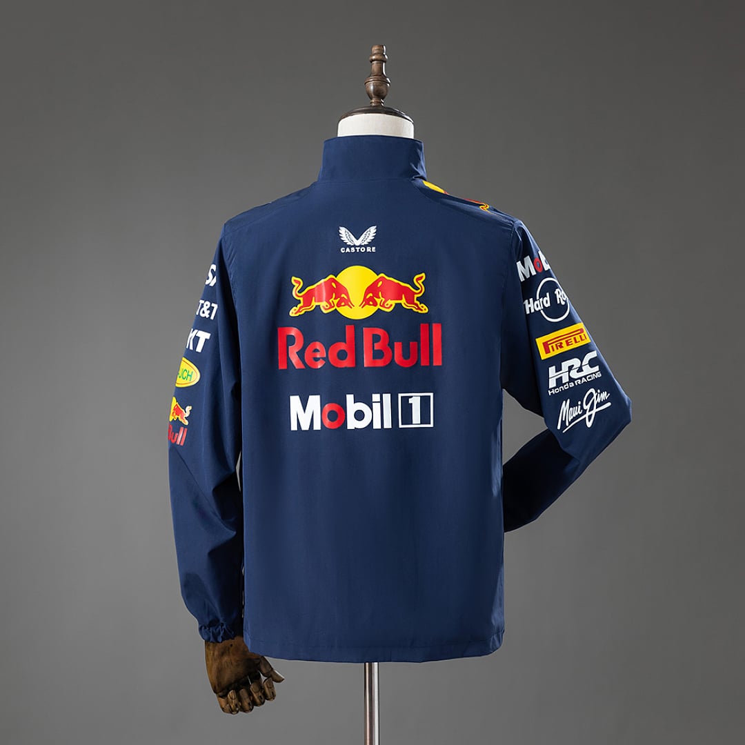 Corta-Vento Red Bull Racing F1 Azul Marinho 2026 - Vista 2