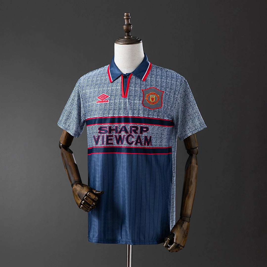 Camisola Alternativa do Manchester United 1995/1996 (Retro) - Vista 1