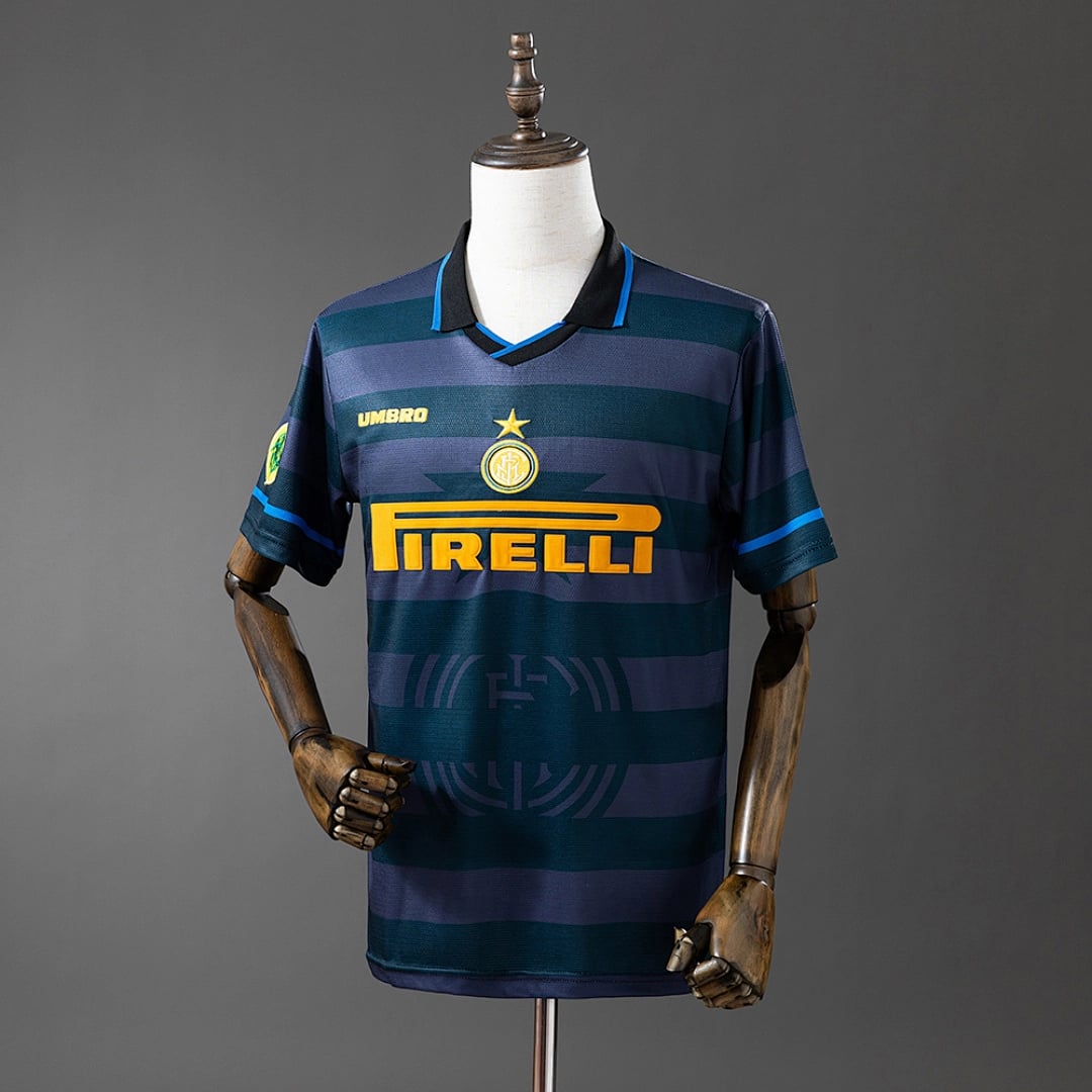 Camisola Alternativa do Inter Milan 1997/1998 (Retro) - Vista 1
