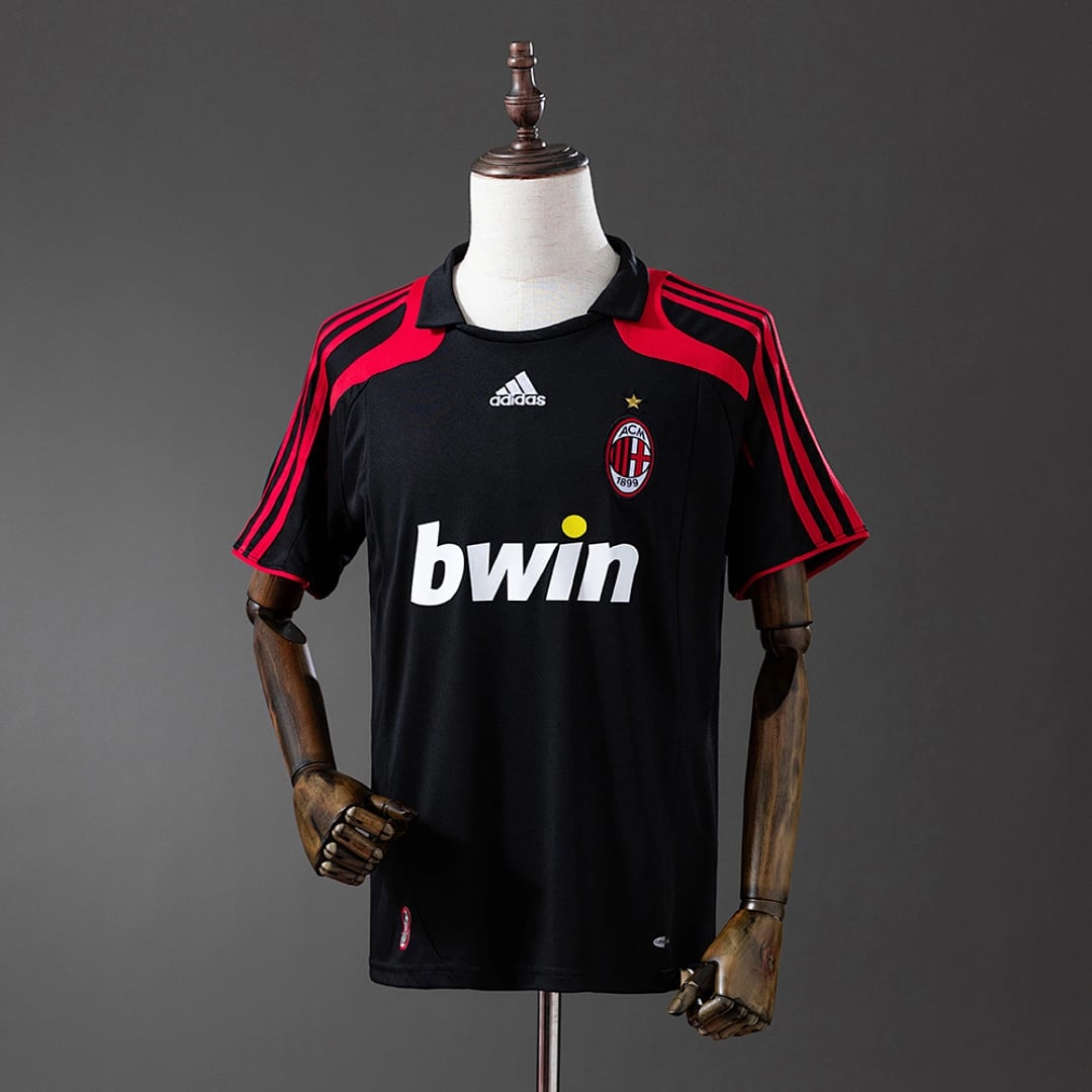 Camisola Terceira do AC Milan 2007/2008 (Retro) - Vista 1