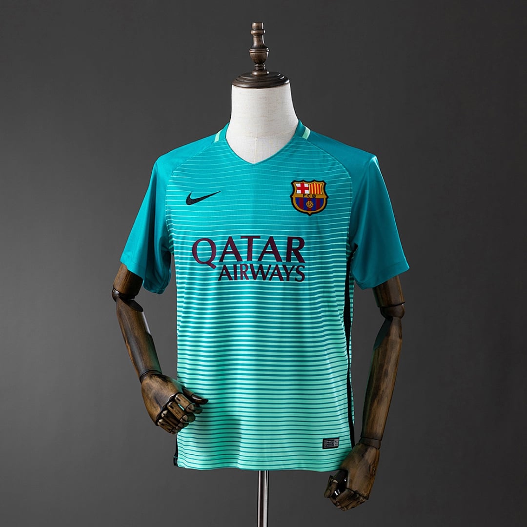 Camisola Terceira do FC Barcelona 2016/2017 (Retro) - Vista 1