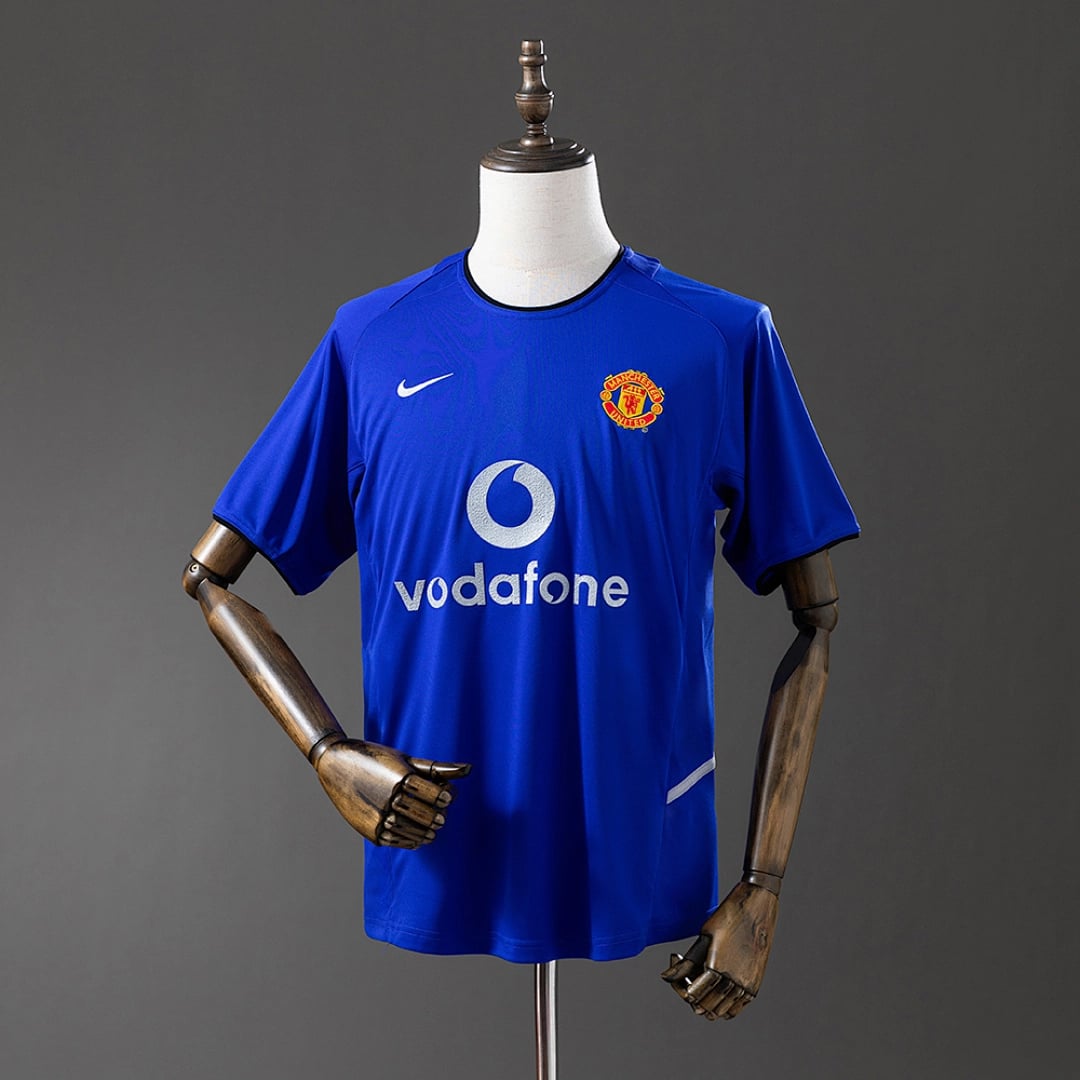 Camisola Alternativa do Manchester United (Retro) (6) - Vista 1