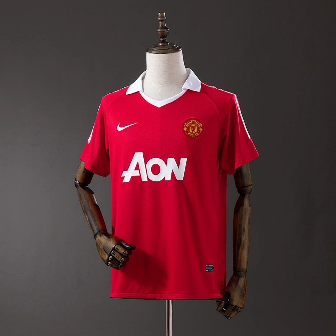 Camisola Principal do Manchester United 2010/2011 (Retro) - Vista 1