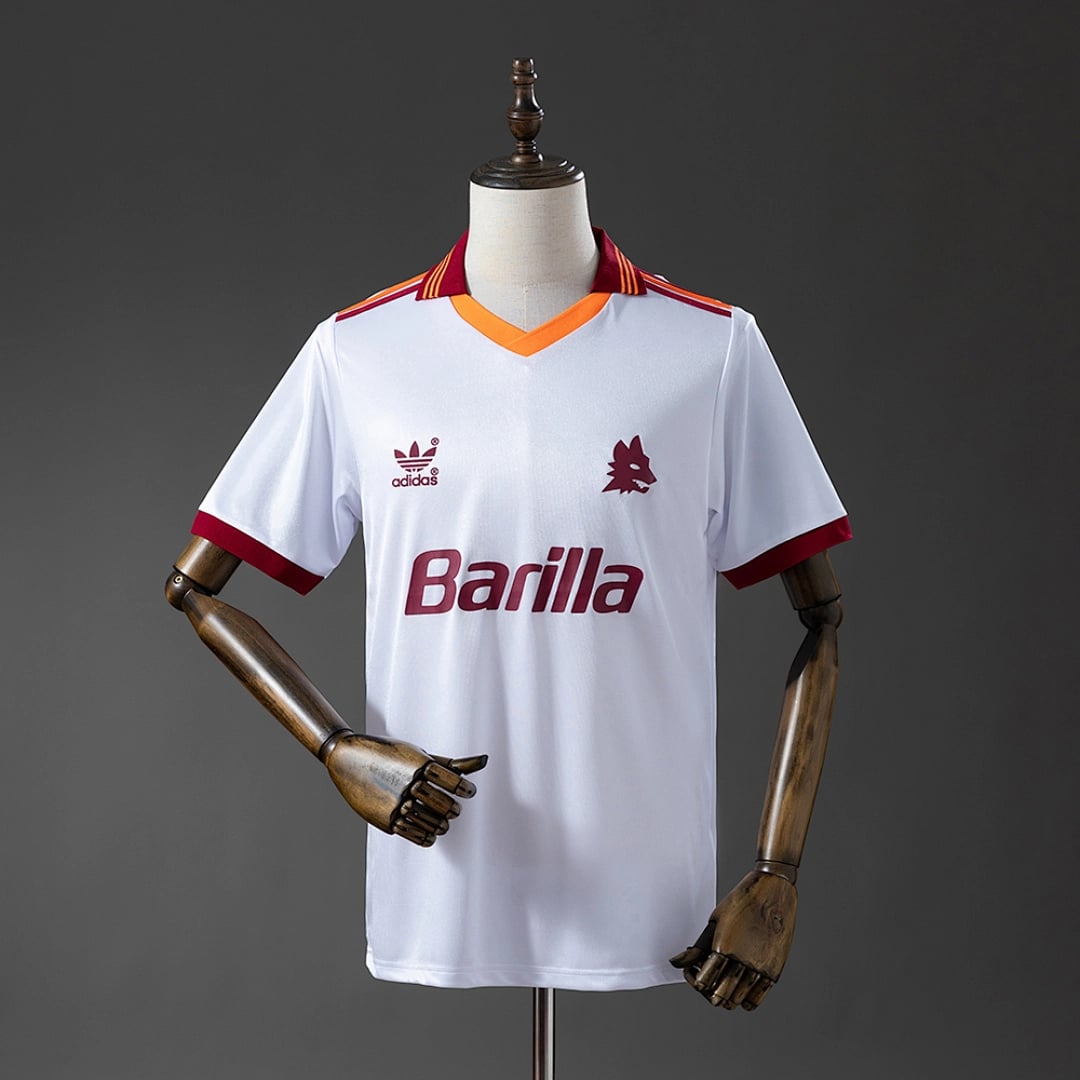 Camisola Alternativa do AS Roma (Retro) - Vista 1