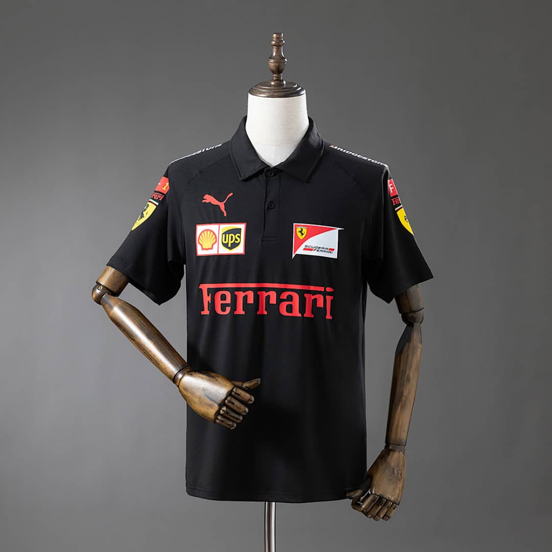 Polo Ferrari F1 Preto 2025