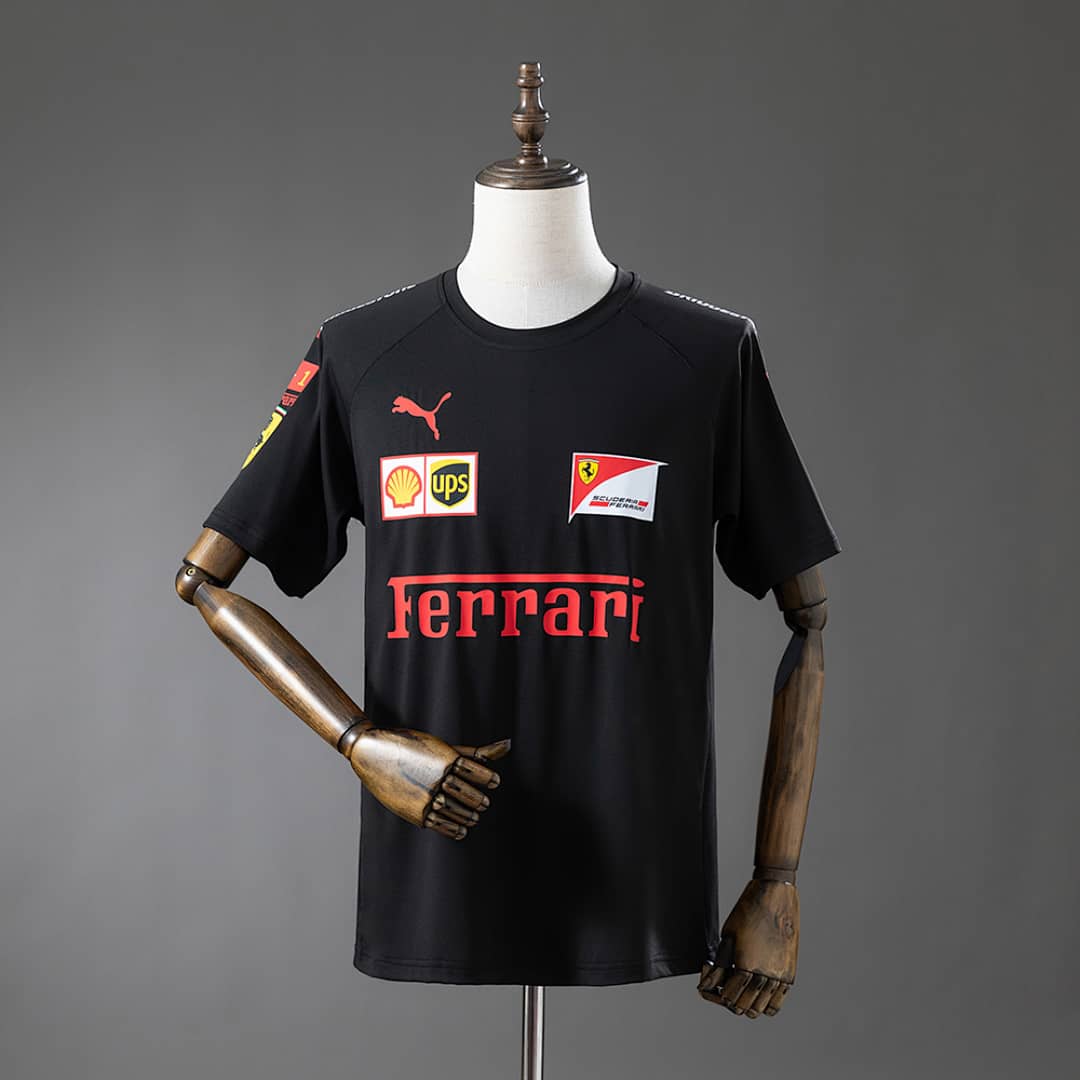 T-Shirt Ferrari F1 Preto 2025