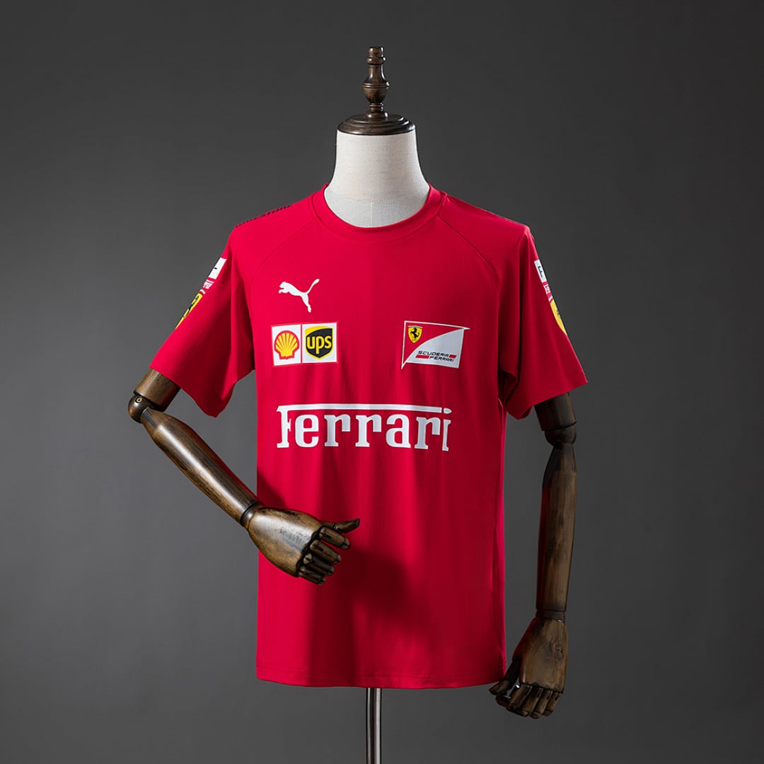 T-Shirt Ferrari F1 Vermelho 2025 - Vista 1