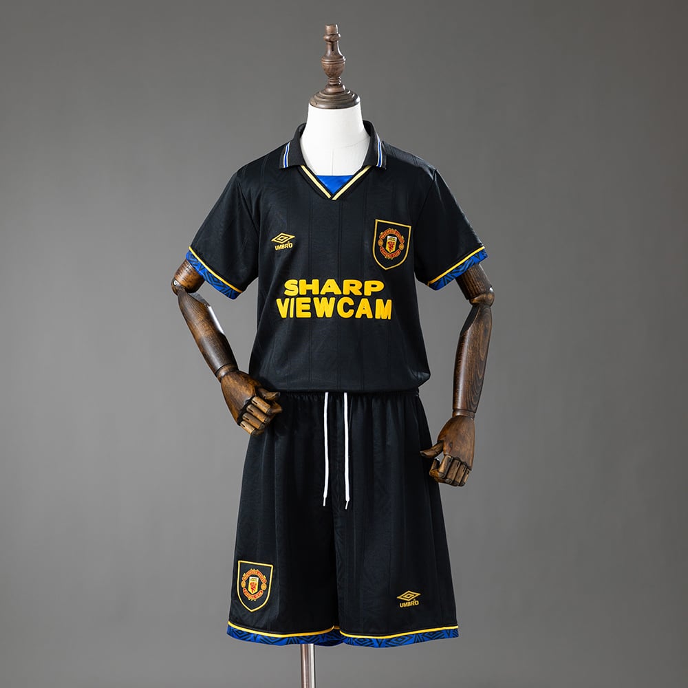 Camisola Fora Retro Manchester United 1993/1994 Criança - Vista 1