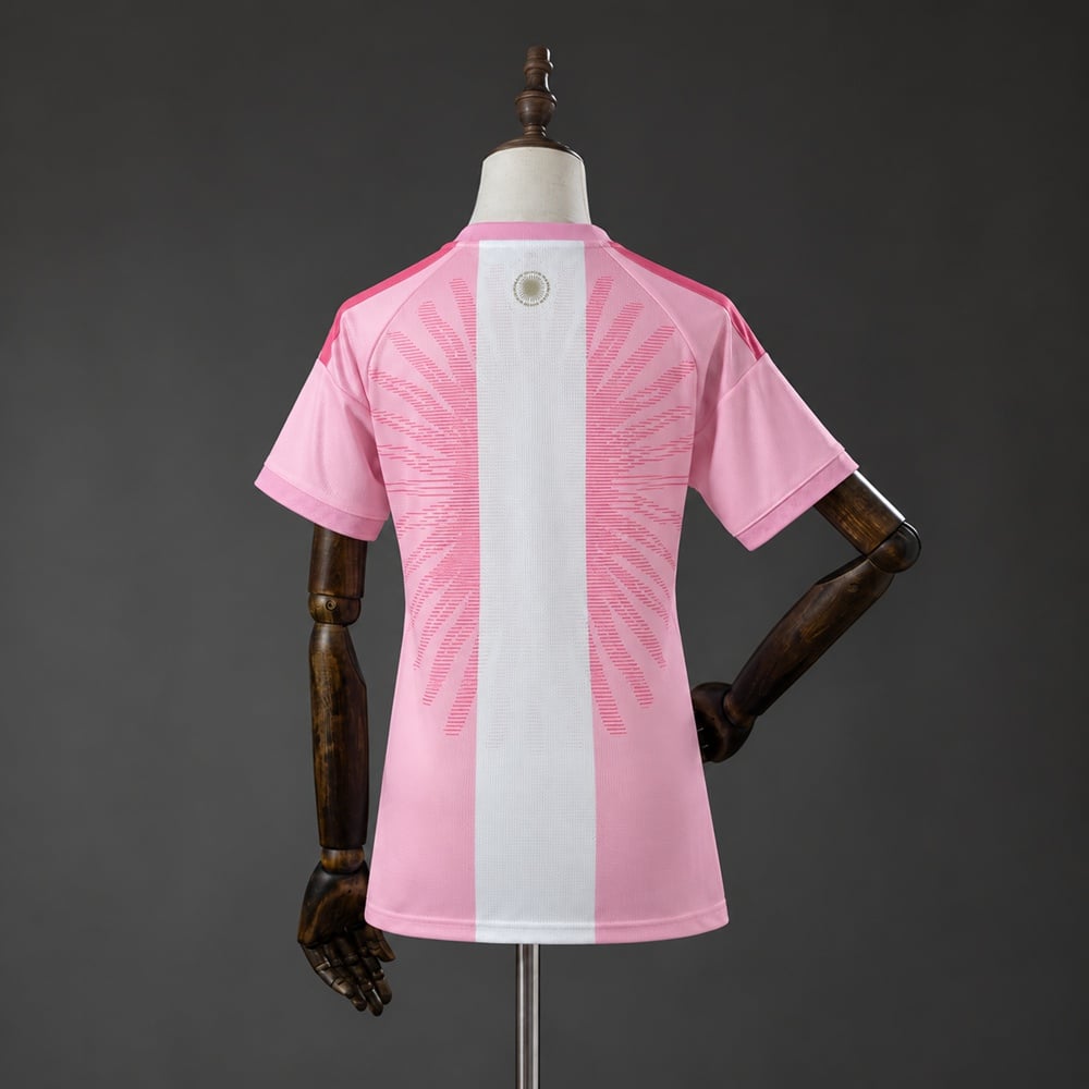 Camisola Argentina 2026 Comemorativa Feminina Rosa - Vista 2