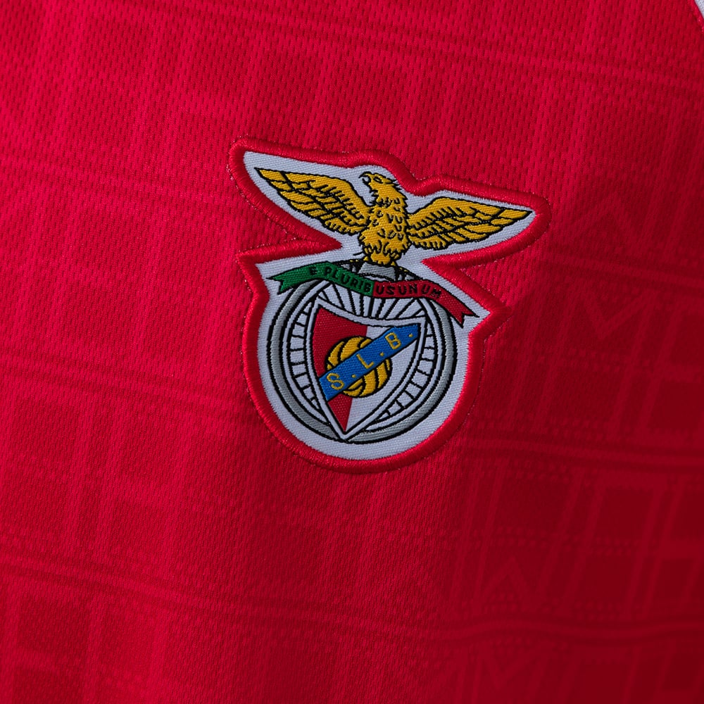 Camisola SL Benfica 1990/1991 Principal Retro - Vista 4