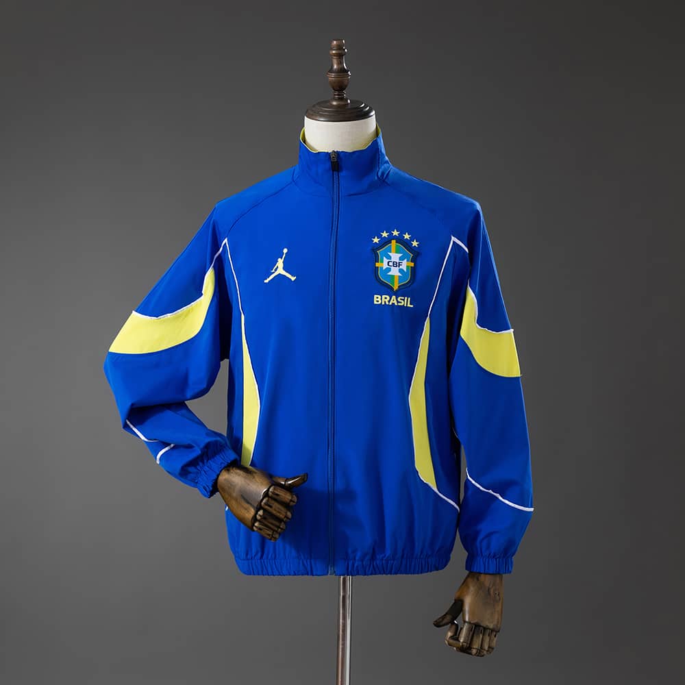 Casaco Windbreaker Brasil Jordan 2026