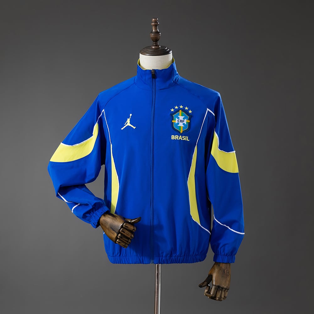 Casaco Windbreaker Brasil Jordan 2026 - Vista 1