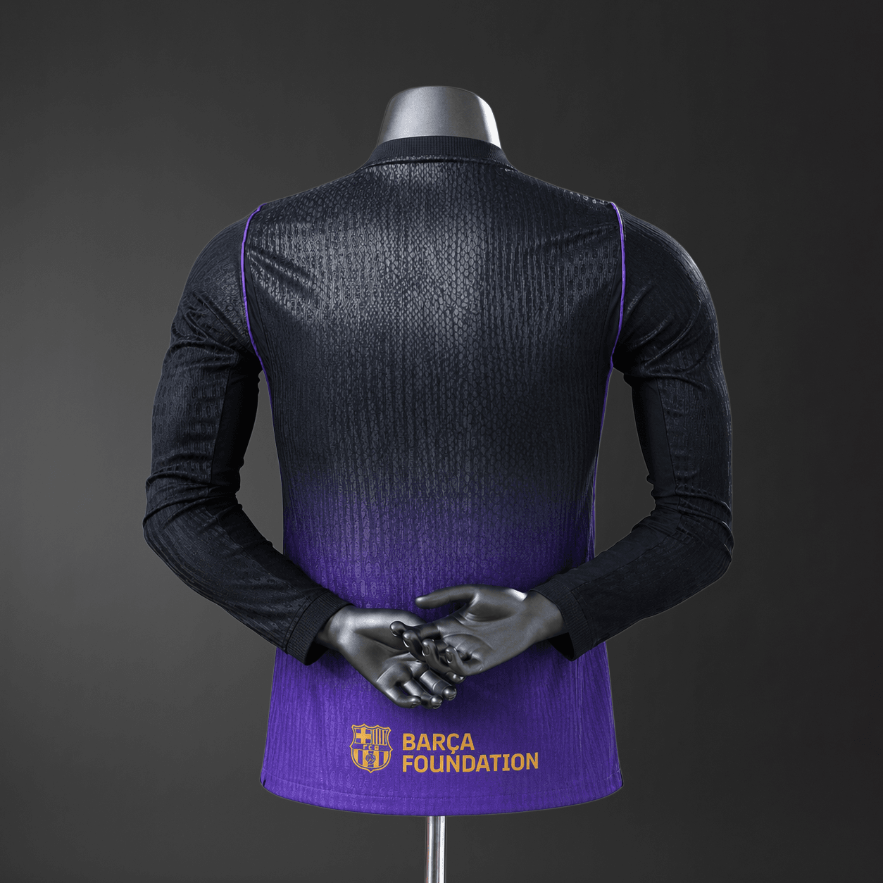 Camisola Barcelona x Kobe Bryant 2026/2027 Alternativa Versão Jogador Manga Comprida - Vista 2