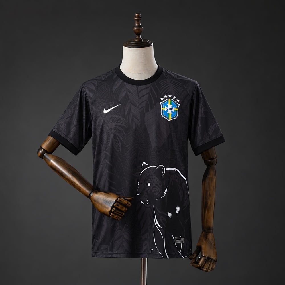 Camisola Brasil 2026/2027 Edição Especial Preta - Vista 1