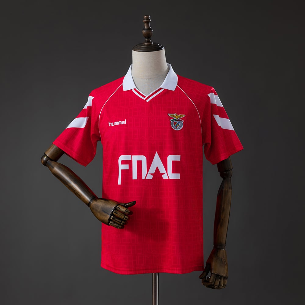Camisola SL Benfica 1990/1991 Principal Retro - Vista 1