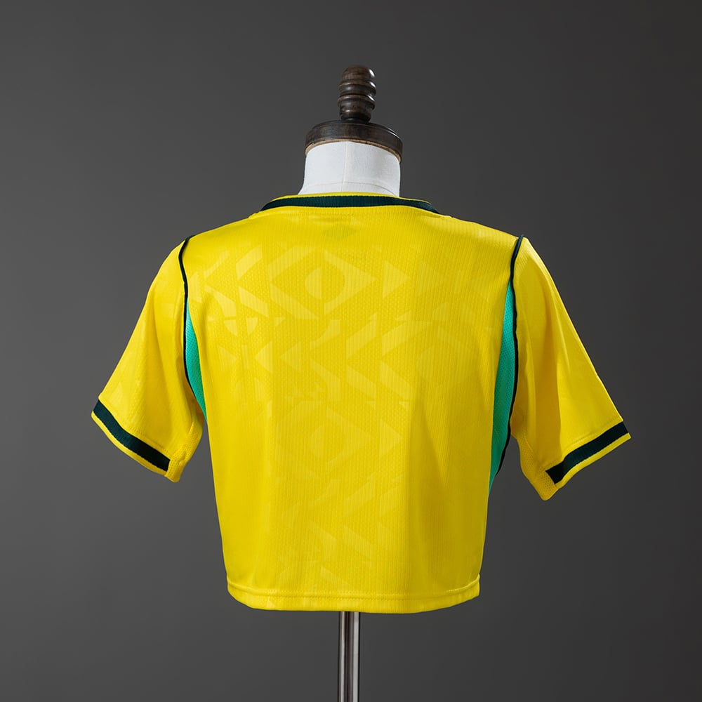 Camisola Principal Brasil Crop Top Feminina 2026 - Vista 2