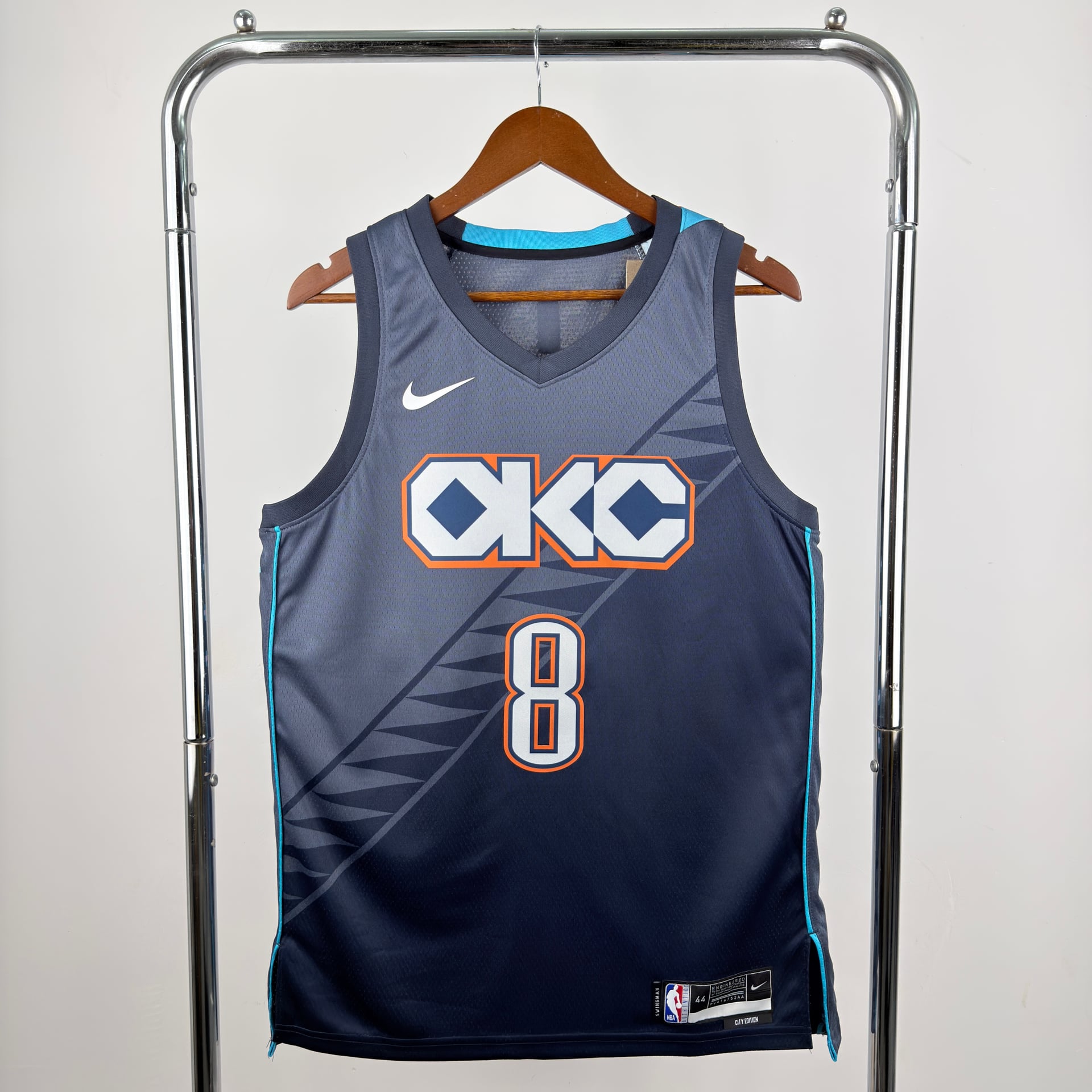 Camisola NBA Oklahoma City Thunder City Edition 2025/26 - Jalen Williams #8 - Vista 2