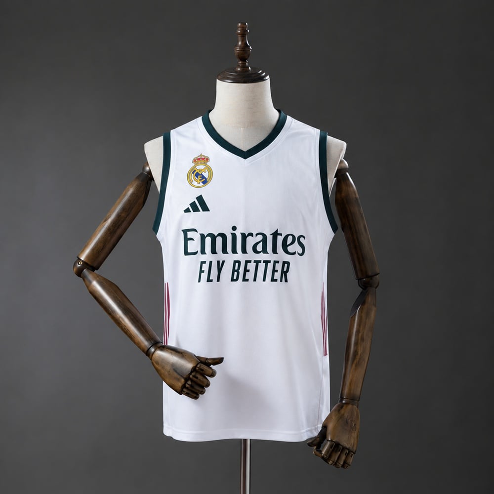 Camisola Principal Basquetebol Real Madrid 2026/2027 - Vista 1