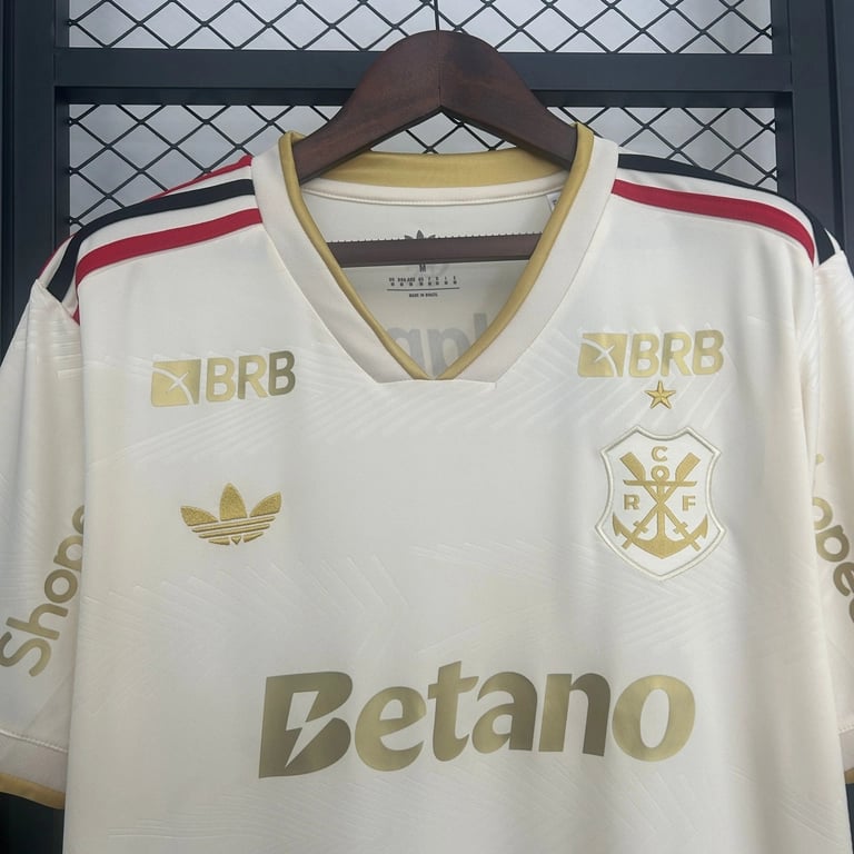 Flamengo Third 2025/26 com Patrocinadores - Vista 3