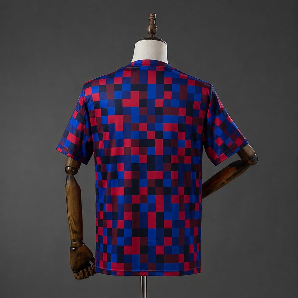 Camisola Barcelona 2026/2027 Pré-Jogo - Vista 2