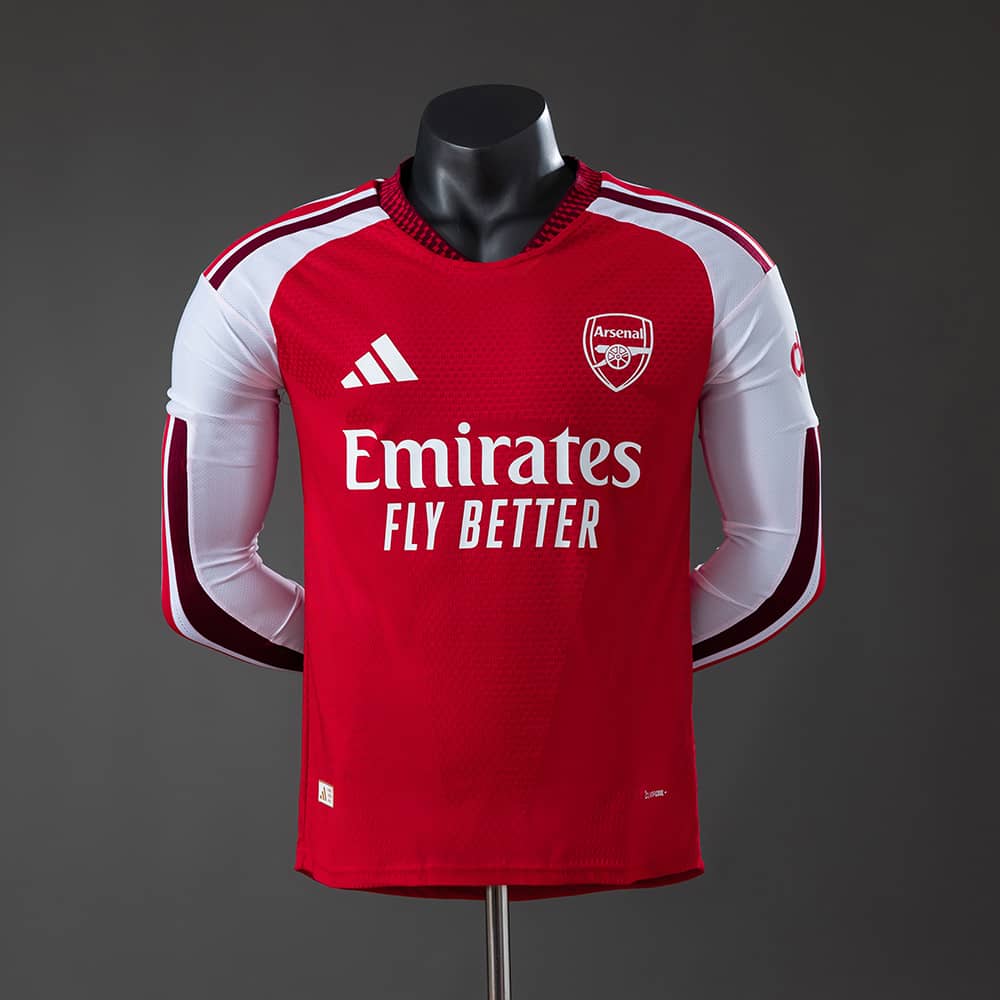Camisola Arsenal 2026/2027 Principal Versão Jogador Manga Comprida