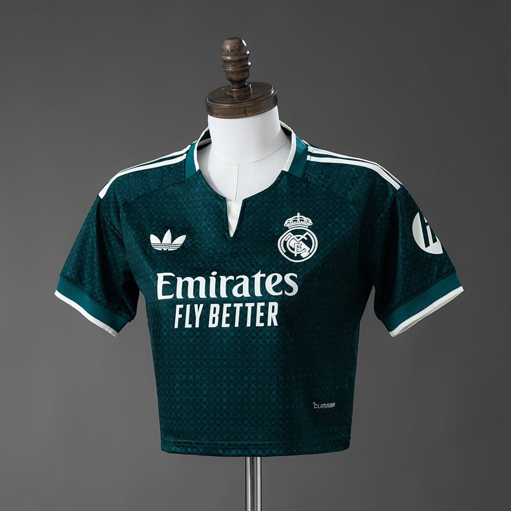 Camisola Real Madrid 2026/2027 Alternativa Crop - Mulher - Vista 1