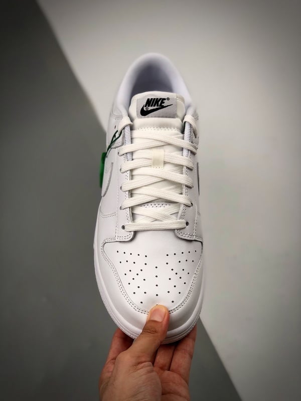 NK Dunk Low Triple White - Vista 4