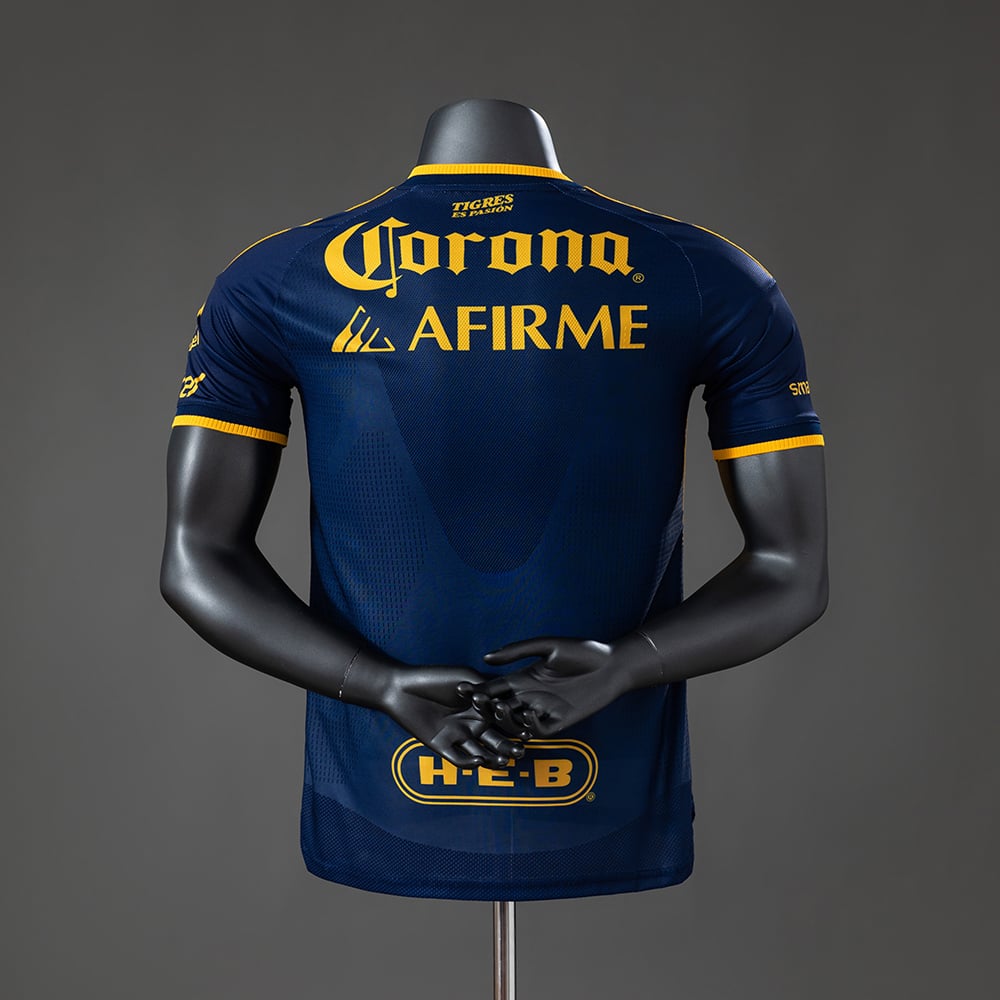 Camisola Tigres UANL 2026/2027 Alternativa Versão Jogador - Vista 2