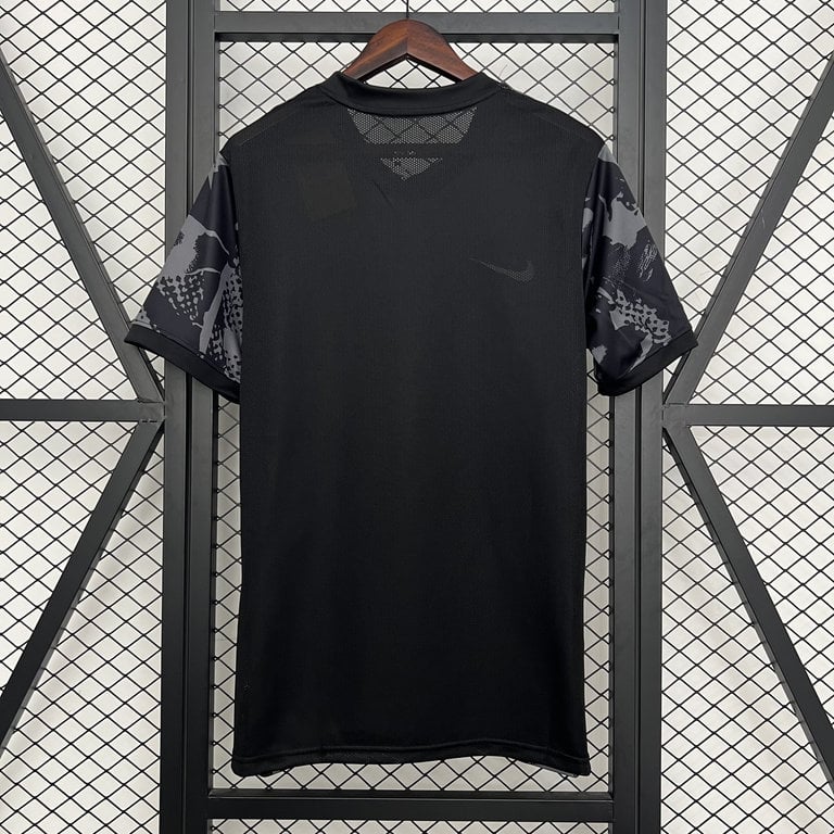 Sporting T-shirt Aquecimento Preta 25/26 - Vista 4