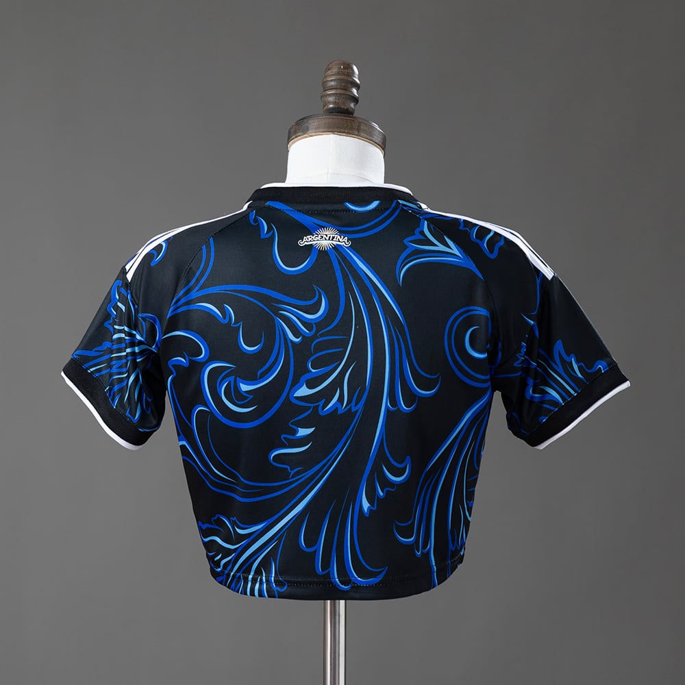Camisola Fora Argentina Crop Top Feminina 2026 - Vista 2