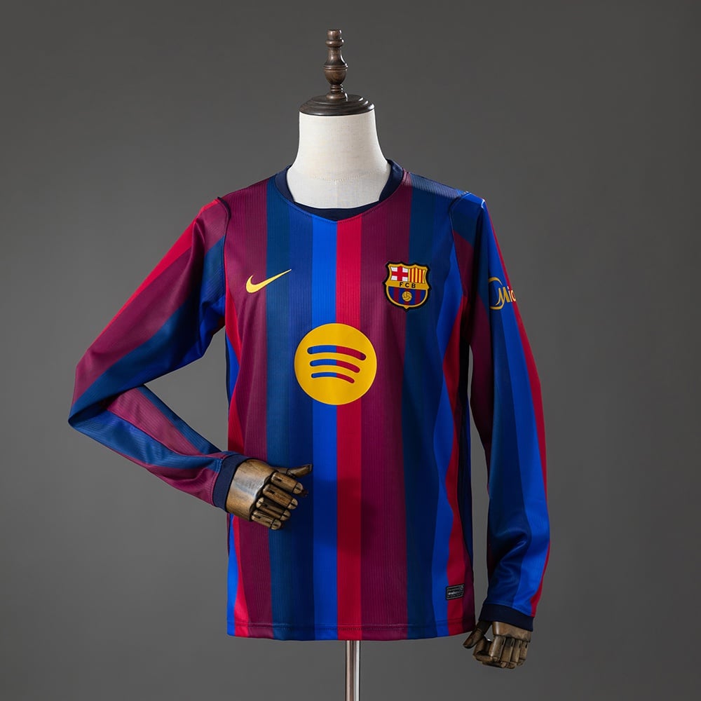 Camisola Principal Barcelona 2026/2027 (Manga Comprida) - Vista 1