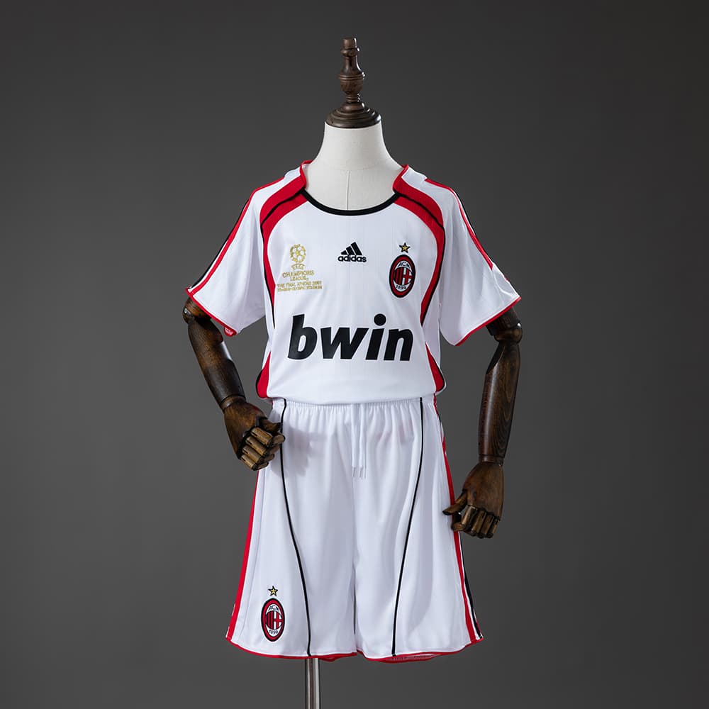 Kit Crianca AC Milan Alternativa 2006/2007 Champions League
