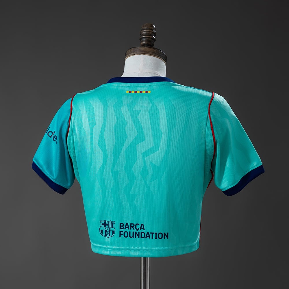 Camisola FC Barcelona 2026/2027 Terceira Crop - Mulher - Vista 2