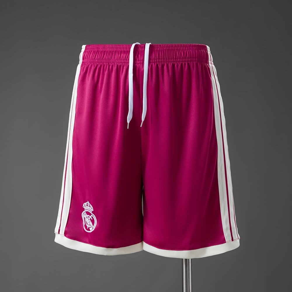Calções Real Madrid 2026/2027 Terceiros Cor-de-Rosa - Vista 1