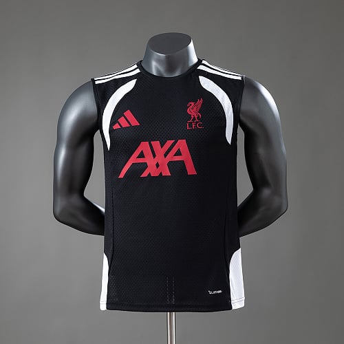 Colete de Treino Liverpool 2026/2027 Preto Versão Jogador - Vista 1