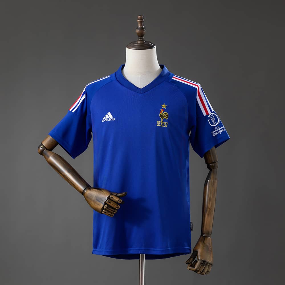 Camisola França 2002 Principal Retro