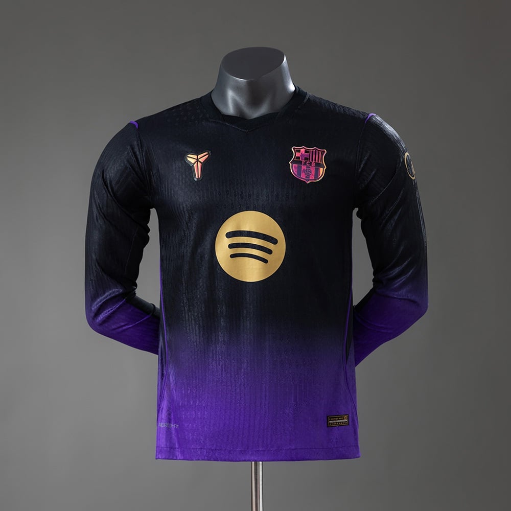 Camisola FC Barcelona 2026/2027 alternativa - Versão Jogador Manga Comprida - Vista 1