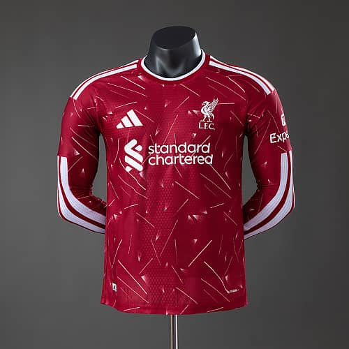 Camisola Liverpool 2026/2027 principal Versão Jogador Manga Comprida