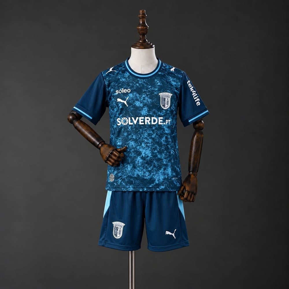 Kit Criança SC Braga 2026/2027 Alternativa - Vista 1