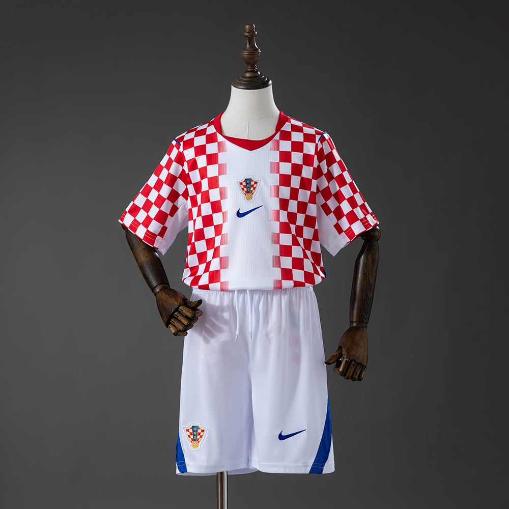 Camisola Principal Croácia 2026 Criança - Vista 1