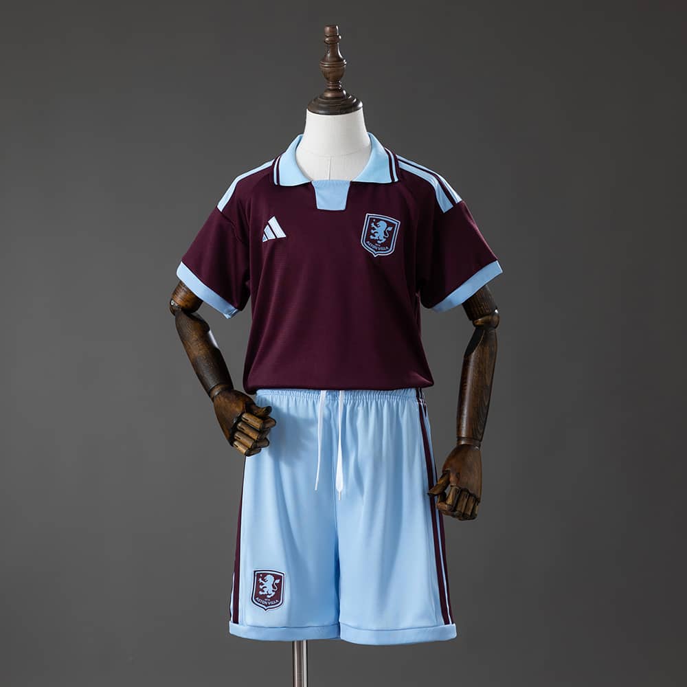 Equipamento Criança Aston Villa 2026/2027 Principal