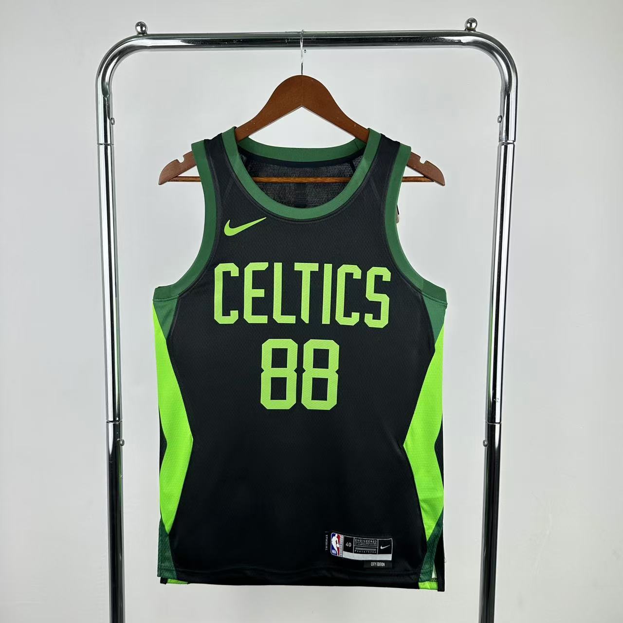 Camisola NBA Boston Celtics City Edition 2025/26 - Neemias Queta #88 - Vista 2