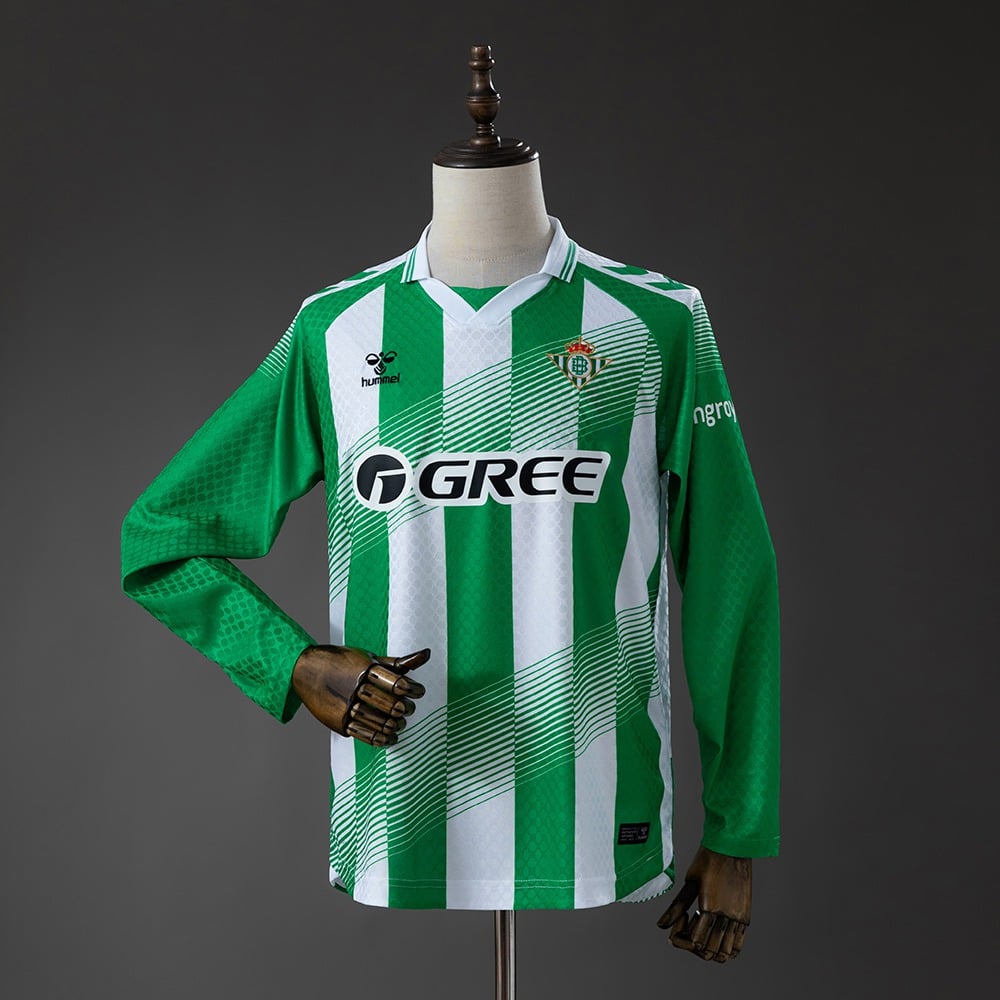 Camisola Real Betis 2026/2027 Principal Manga Comprida - Edição Champions League - Vista 1