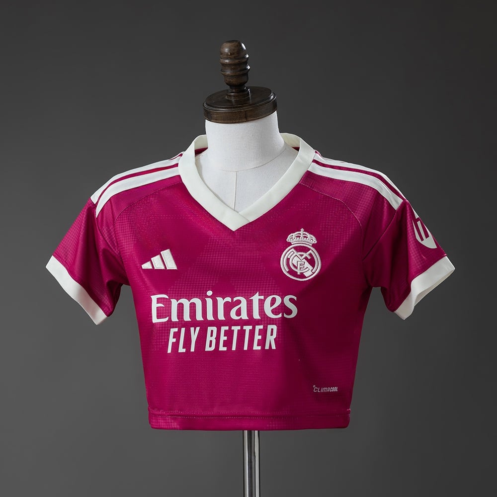 Camisola Real Madrid 2026/2027 Terceira Crop - Mulher - Vista 1