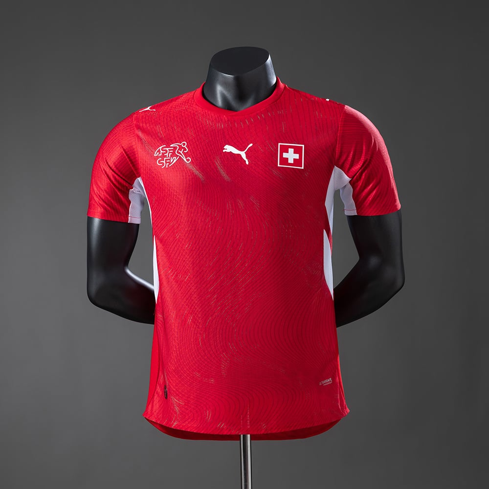 Camisola Principal Suíça Versão Jogador 2026 - Vista 1