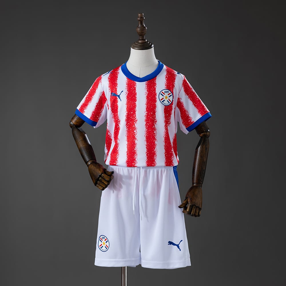 Camisola Principal Paraguai 2026 Criança - Vista 1