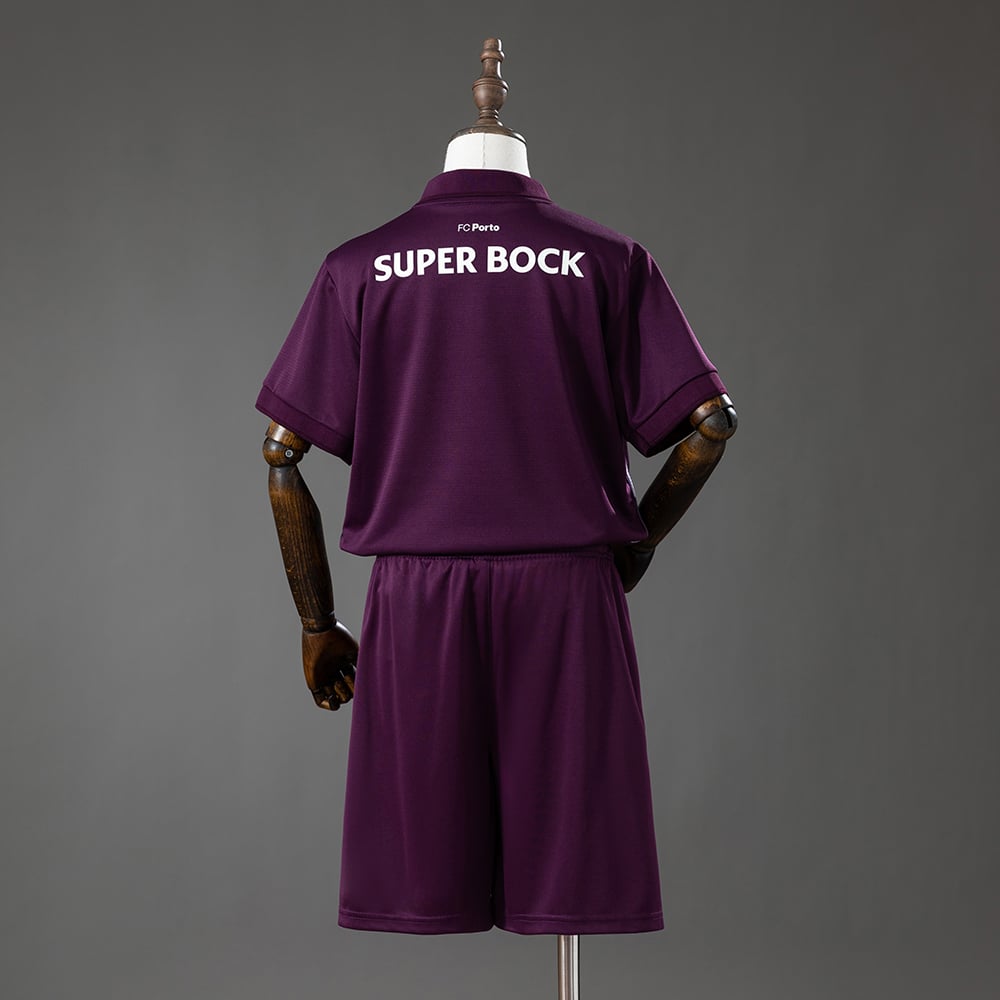 Equipamento Criança FC Porto 2026/2027 Alternativo Roxo - Vista 2